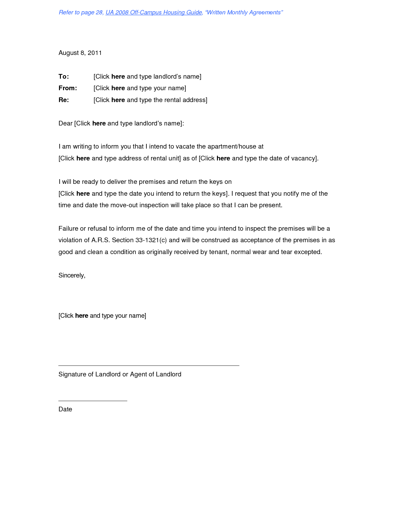 Tenant Termination Letter From Landlord from kreuzfahrten-2018.info