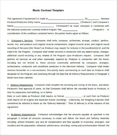 business agreement contract template 16 business contract 