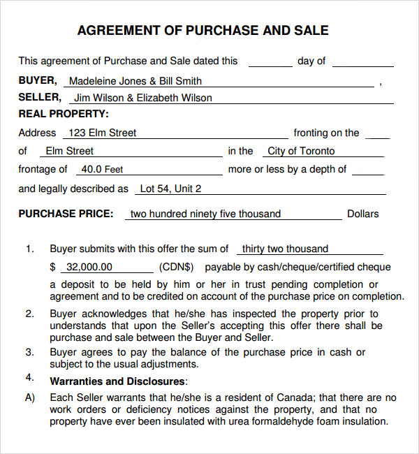 business to purchase | agreement form