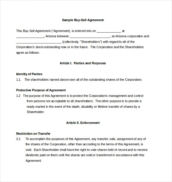 buy and sell agreements templates 20 buy sell agreement templates 