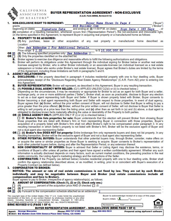 buyer representation agreement home buying 101 part six the fun 