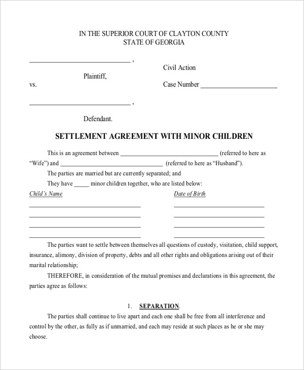 spousal support agreement template child support agreement 