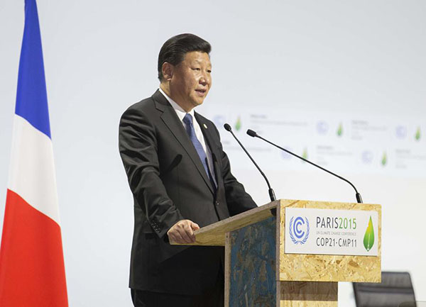 Full text of President Xi's speech at opening ceremony of Paris 