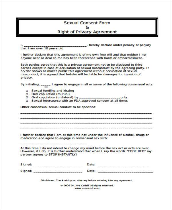 consent agreement template consent agreement template emsec 