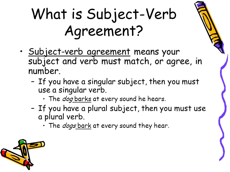 Subject Verb Agreement The Golden Rule ppt video online download