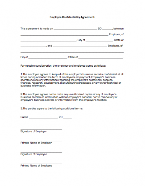 staff confidentiality agreement template staff confidentiality 