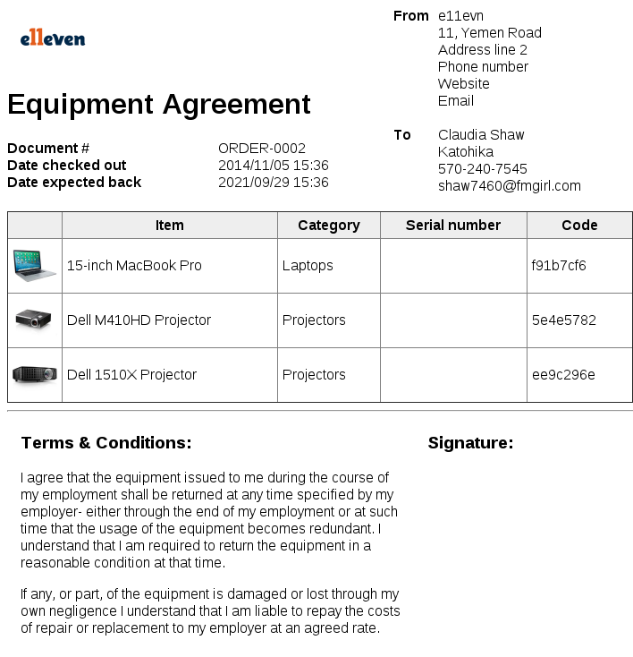 demo agreement template equipment loan agreement form pdf 