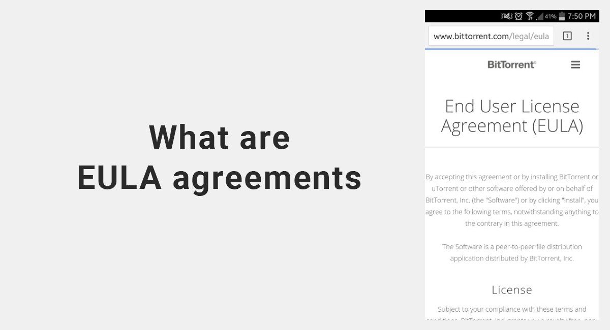 What are EULA agreements TermsFeed