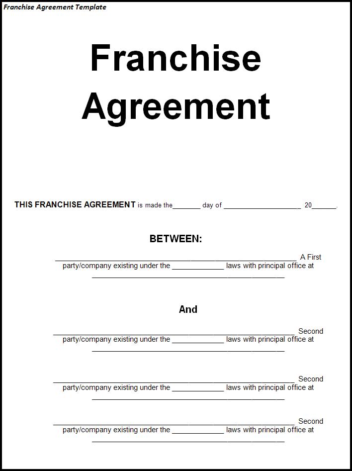 franchise agreement template free download franchise agreement 