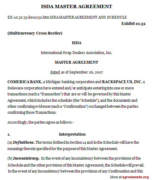 isda master agreement 2002 template master agreement template 