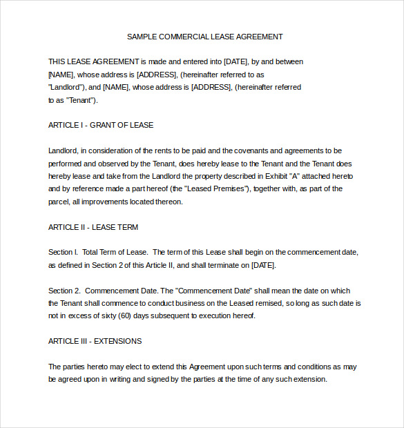 rental lease agreement template word lease agreement template doc 