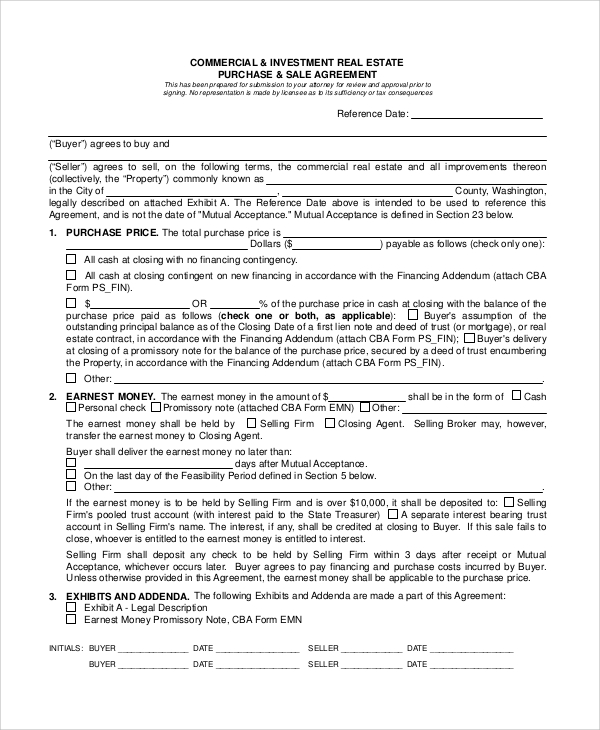 9+ Sample Lease Purchase Agreements | Sample Templates