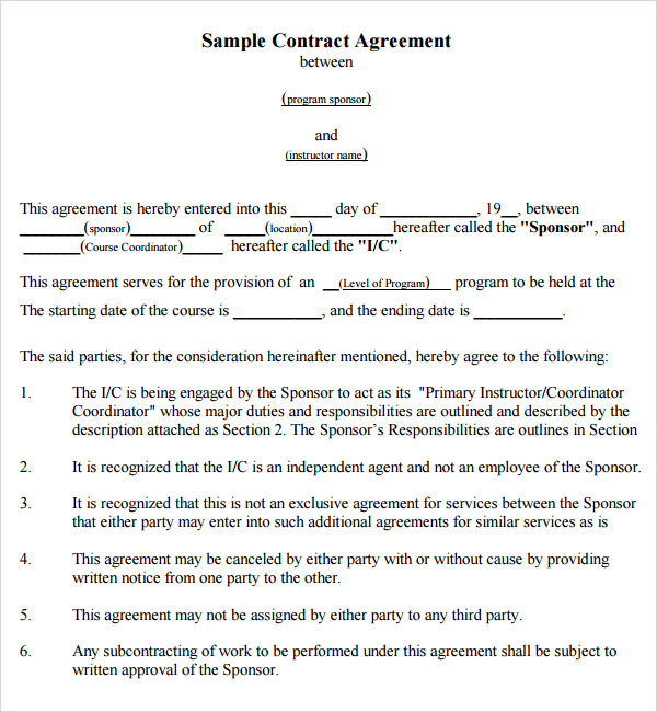 legal agreement template between two parties legal agreement 