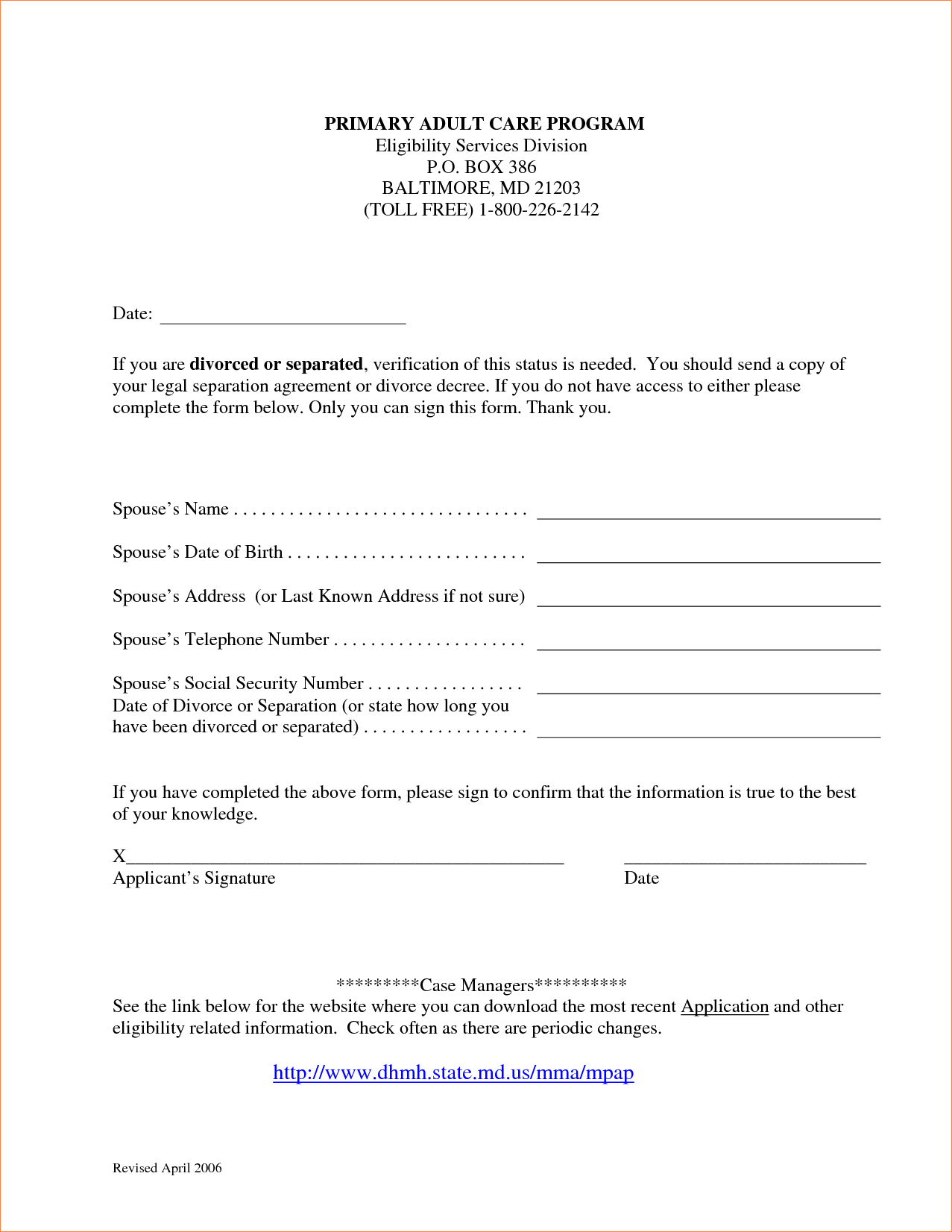 8 Marriage Separation Agreement Templatereport Template Document 