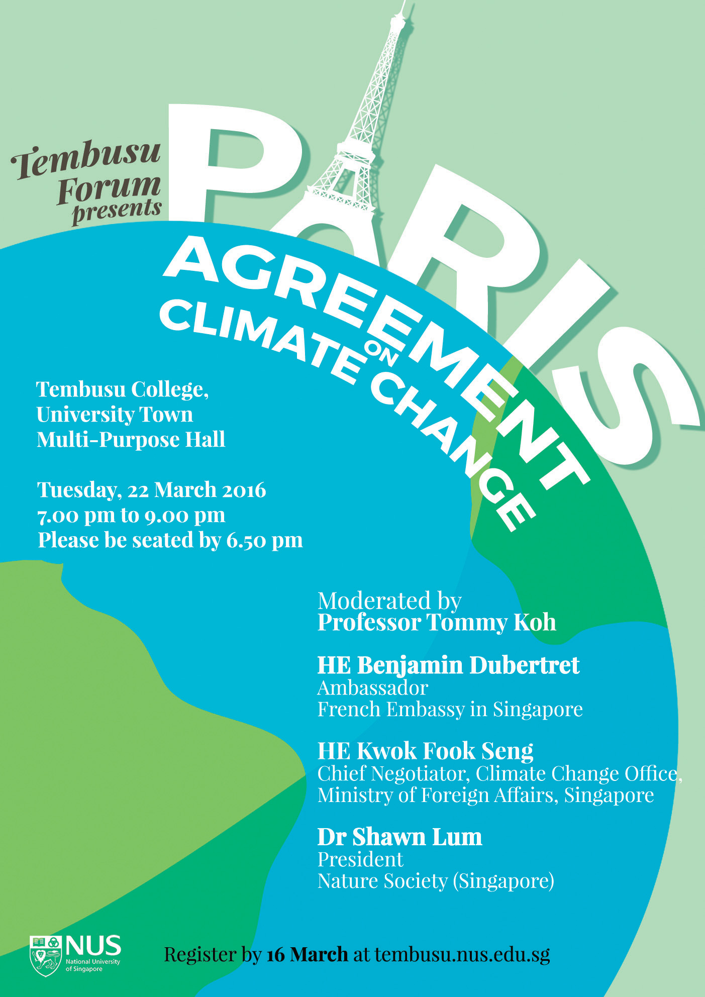 Tembusu Forum: Paris Agreement on Climate Change