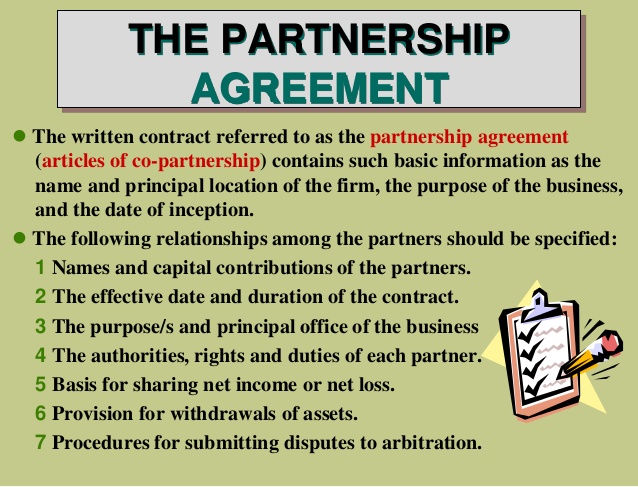 Legal Business Partnership Agreement Inspirational Accounting For 