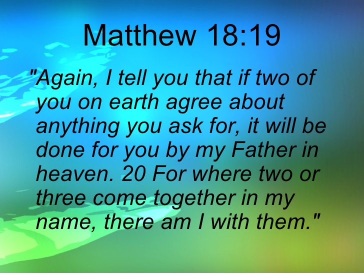 57 Beautiful Bible Verses On Prayer Of Agreement | agreement form