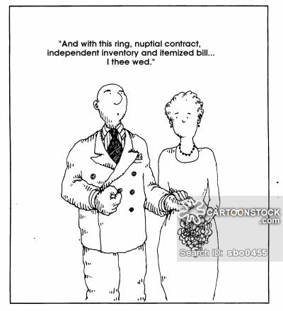 Prenuptial Contract Cartoons and Comics funny pictures from 