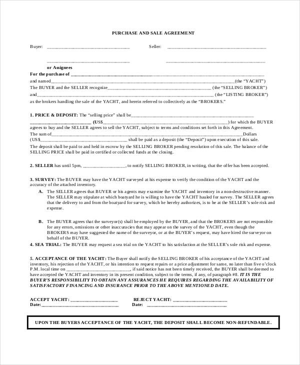 sales and purchase agreement template purchase and sale agreement 