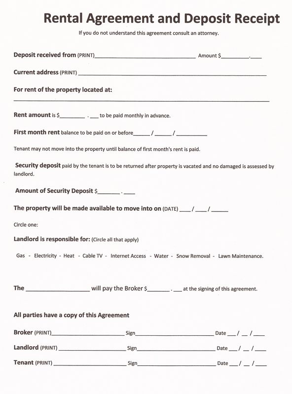 free rental agreement template to print free rental forms to print 