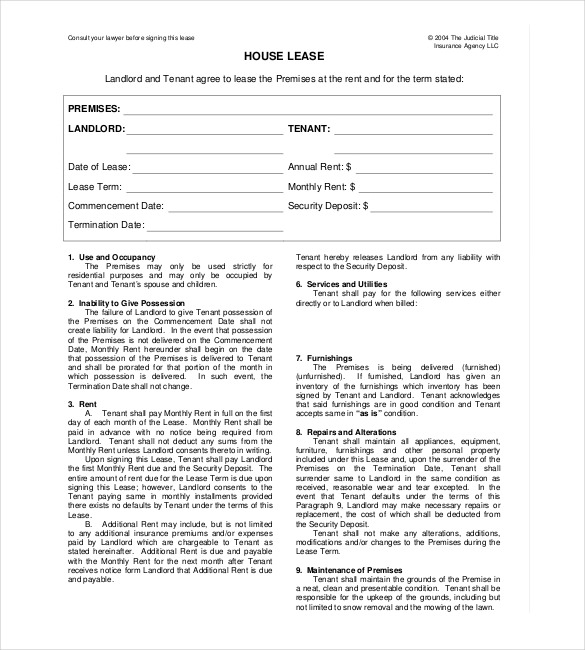 Word Rental Agreement As Certificate Template Free Download 