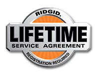 RIDGID® Limited Lifetime Service Agreement