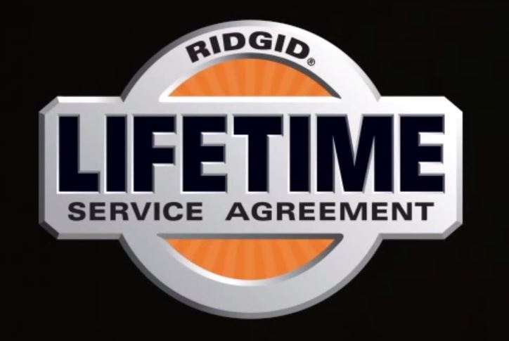 Ridgid Lifetime Service Agreement Registration Now Easier!