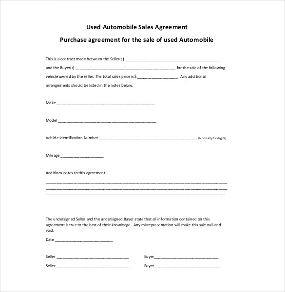 sales agreement template word sales agreement template 15 free 
