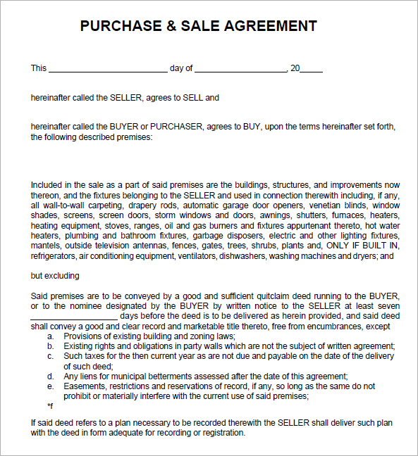 purchase and sale agreement template south africa sale agreement 