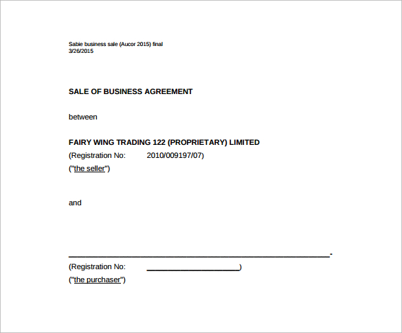 sales agreement template pdf sales agreement template sales 