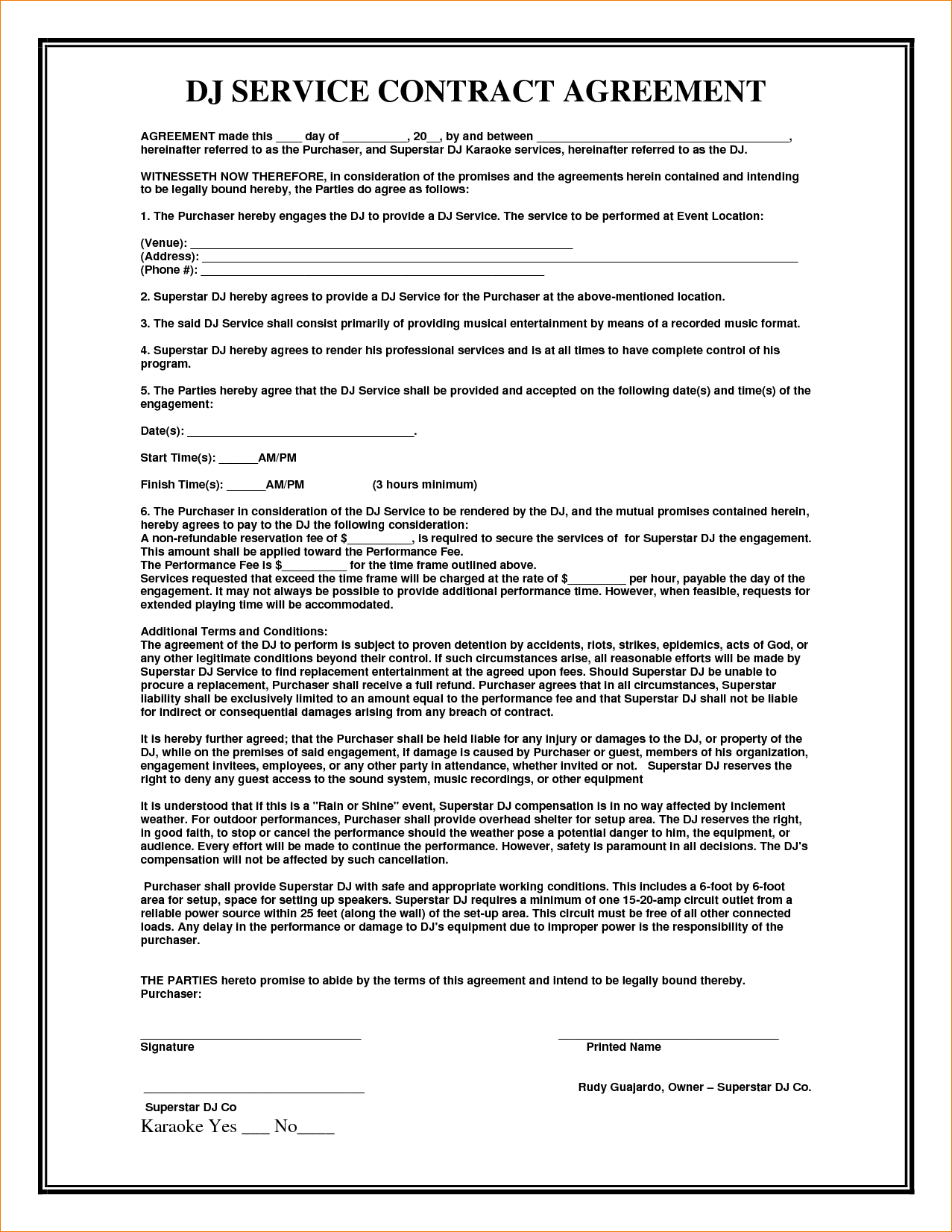 service agreement contract Into.anysearch.co