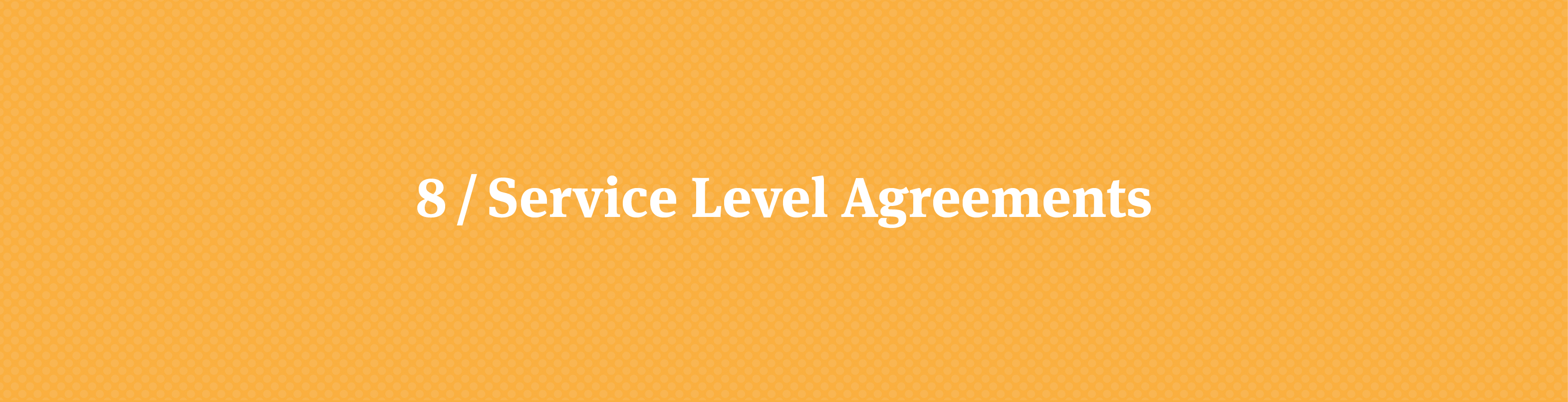 Best Practices for Service Level Agreements: Protecting Your Work 