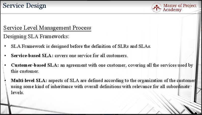 3 Most Common Types of Service Level Agreement (SLA) Master of 