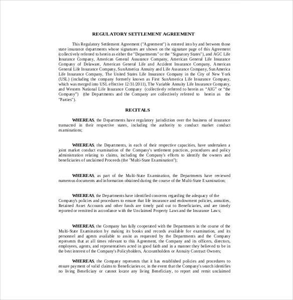 14+ Confidential Settlement Agreement Templates – Free Sample 