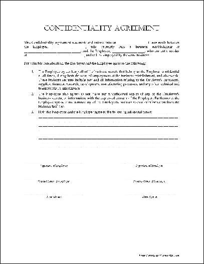 simple confidentiality agreement template sample confidentiality 