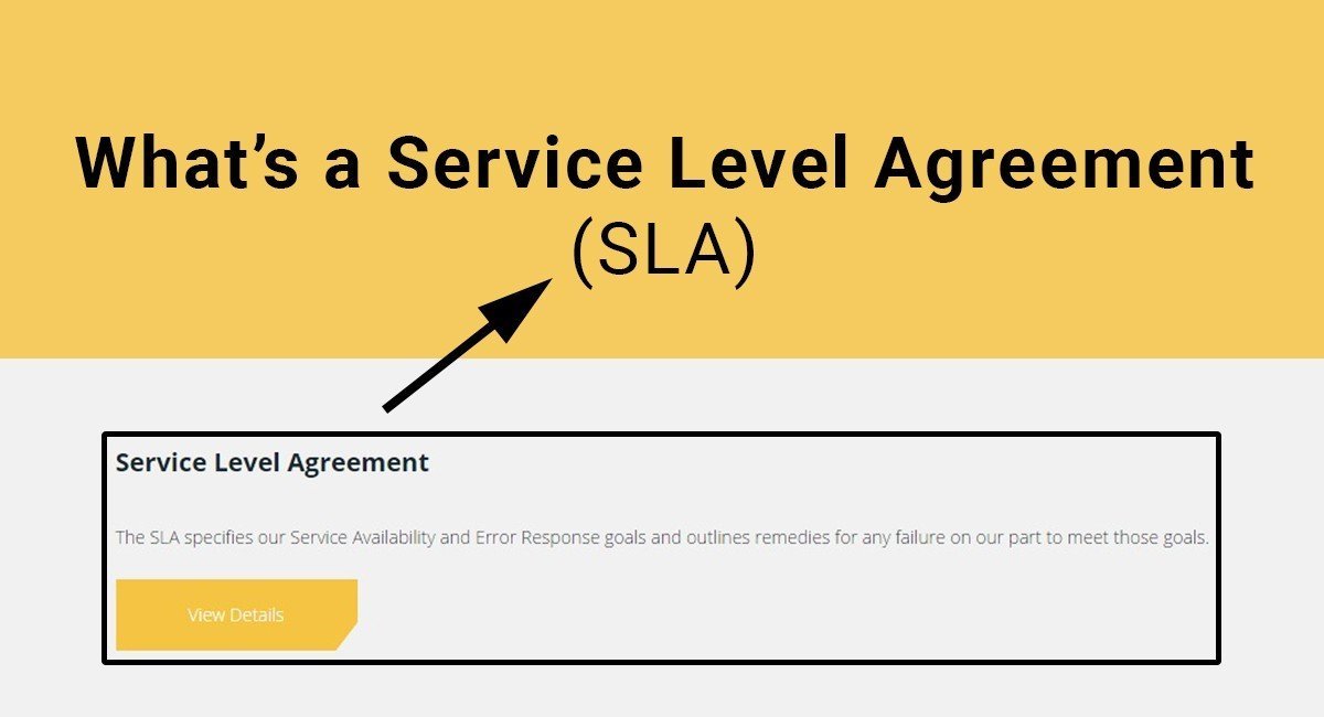 What's a SLA: Service Level Agreement TermsFeed