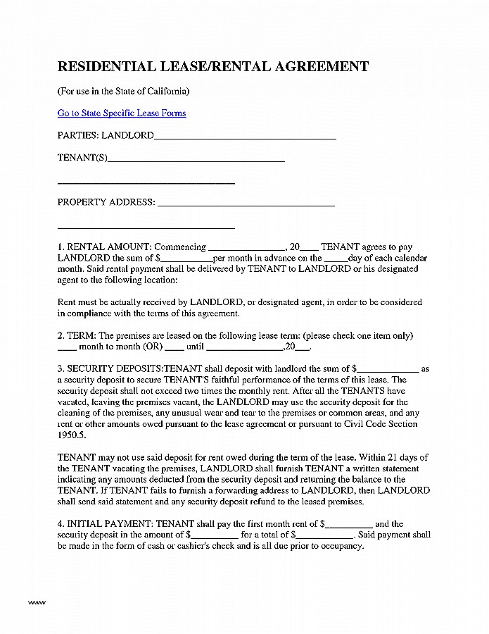 fake rental agreement lease agreement unique residential lease or 