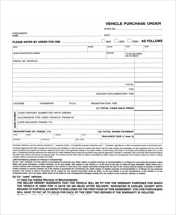 truck lease purchase agreement template sample commercial truck 
