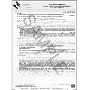 Month To Month Lease Agreement Template Free emsec.info